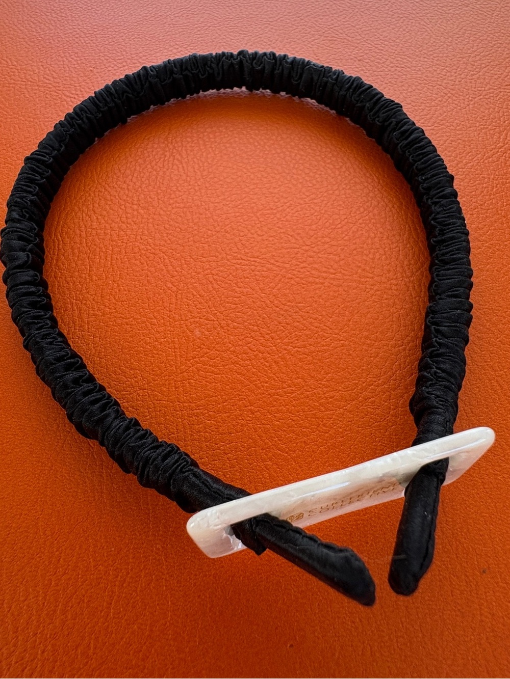 Curlfriend Collective Comfort Curve Black Silk Headband
